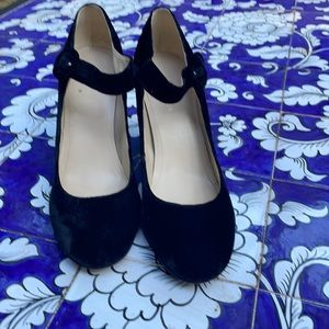 Marc Fisher Velvet shoes Black Size 10